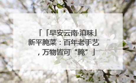 「早安云南·滇味」新平腌菜：百年老手艺，万物皆可“腌”