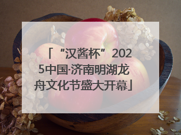 “汉酱杯”2025中国·济南明湖龙舟文化节盛大开幕