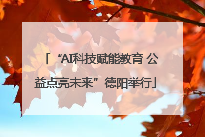 “AI科技赋能教育 公益点亮未来”德阳举行