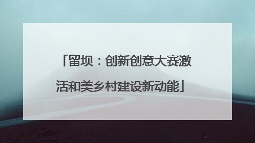留坝：创新创意大赛激活和美乡村建设新动能