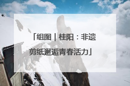组图｜桂阳：非遗剪纸邂逅青春活力