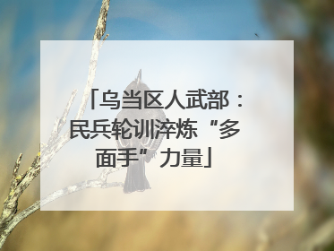 乌当区人武部：民兵轮训淬炼“多面手”力量