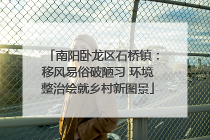 南阳卧龙区石桥镇：移风易俗破陋习 环境整治绘就乡村新图景
