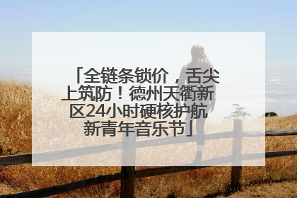 全链条锁价，舌尖上筑防！德州天衢新区24小时硬核护航新青年音乐节