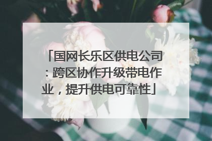 国网长乐区供电公司：跨区协作升级带电作业，提升供电可靠性