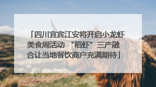 四川宜宾江安将开启小龙虾美食周活动 “稻虾”三产融合让当地餐饮商户充满期待