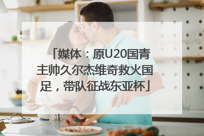 媒体：原U20国青主帅久尔杰维奇救火国足，带队征战东亚杯