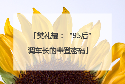 樊礼耀：“95后”调车长的攀登密码