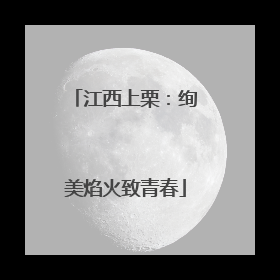 江西上栗：绚美焰火致青春