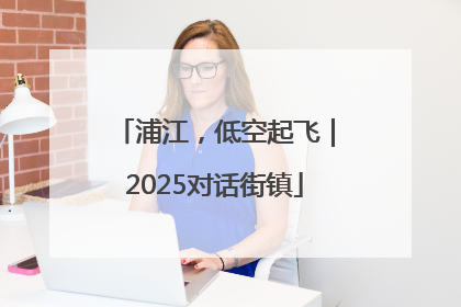 浦江，低空起飞｜2025对话街镇