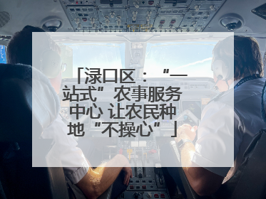 渌口区：“一站式”农事服务中心 让农民种地“不操心”