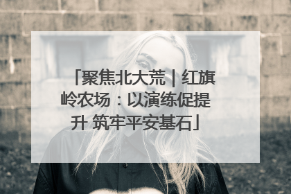 聚焦北大荒｜红旗岭农场：以演练促提升 筑牢平安基石