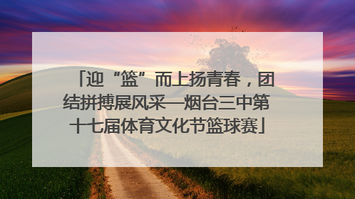 迎“篮”而上扬青春，团结拼搏展风采—烟台三中第十七届体育文化节篮球赛