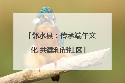 邻水县：传承端午文化 共建和谐社区
