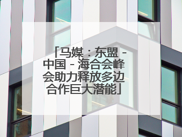 马媒：东盟－中国－海合会峰会助力释放多边合作巨大潜能