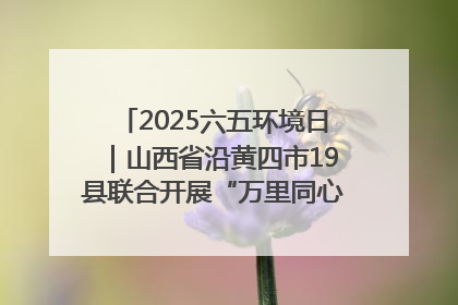 2025六五环境日｜山西省沿黄四市19县联合开展“万里同心，共护黄河”环保志愿者助力一泓清水入黄河公益活动